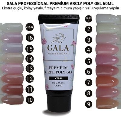 GALA PREMİUM ARCLY POLY JEL 60 ML